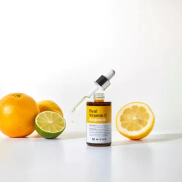   MIZON Real Vitamin C bőrfiatalító ampulla szérum 19 % C-vitamin tartalommal