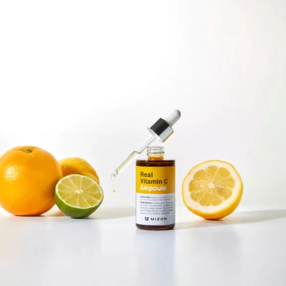 MIZON Real Vitamin C bőrfiatalító ampulla szérum 19 % C-vitamin tartalommal