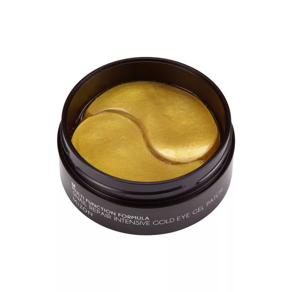 MIZON Snail Repair Intensive Gold feszesítő szemkörnyékápoló tapasz csigamucin kivonattal és peptidekkel MIZON Snail Repair Intensive Gold feszesítő szemkörnyékápoló tapasz csigamucin kivonattal és peptidekkel