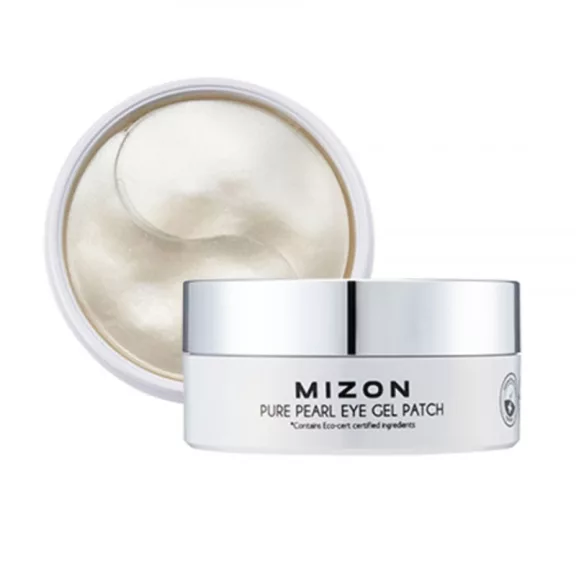 MIZON Pure Pearl öregedésgátló szemkörnyékápoló tapasz fehér gyöngy kivonattal MIZON Pure Pearl öregedésgátló szemkörnyékápoló tapasz fehér gyöngy kivonattal