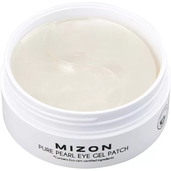 MIZON Pure Pearl öregedésgátló szemkörnyékápoló tapasz fehér gyöngy kivonattal MIZON Pure Pearl öregedésgátló szemkörnyékápoló tapasz fehér gyöngy kivonattal