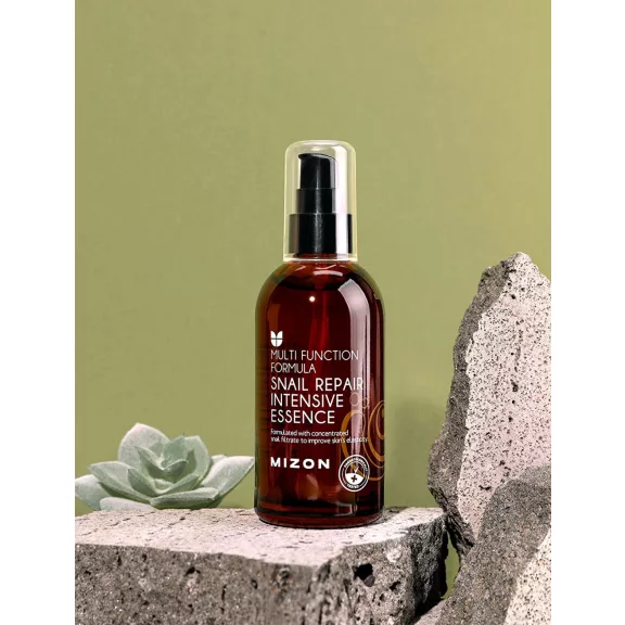 MIZON Snail Repair intenzíven regeneráló esszencia csigamucin tartalommal MIZON Snail Repair intenzíven regeneráló esszencia csigamucin tartalommal