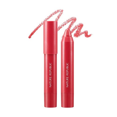 NATURE REPUBLIC By Flower Eco Crayon Lip Velvet - 03 Hibiscus