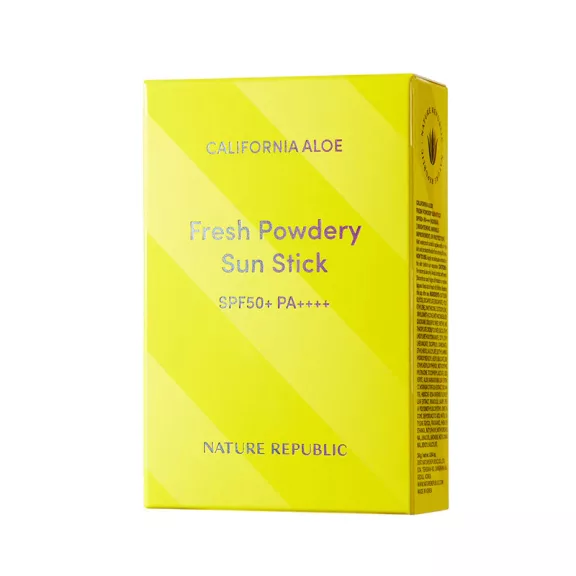 NATURE REPUBLIC California Aloe fényvédő stift SPF50+ PA++++ aloe vera kivonattal NATURE REPUBLIC California Aloe fényvédő stift SPF50+ PA++++ aloe vera kivonattal