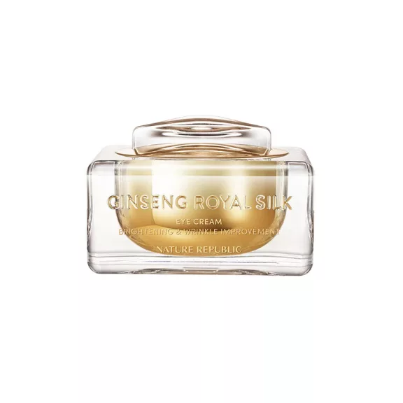 NATURE REPUBLIC Ginseng Royal Silk öregedésgátló szemkörnyékápoló krém vörös ginzeng kivonattal NATURE REPUBLIC Ginseng Royal Silk öregedésgátló szemkörnyékápoló krém vörös ginzeng kivonattal