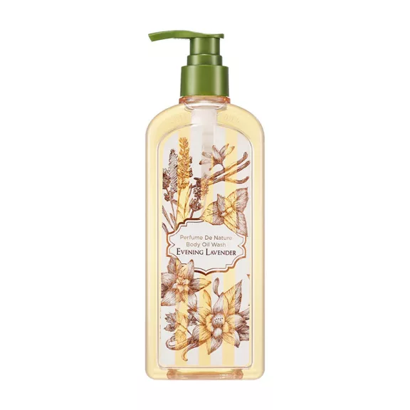 NATURE REPUBLIC Perfume De Nature hidratáló tusfürdő növényi olajokkal - Evening Lavender NATURE REPUBLIC Perfume De Nature hidratáló tusfürdő növényi olajokkal - Evening Lavender