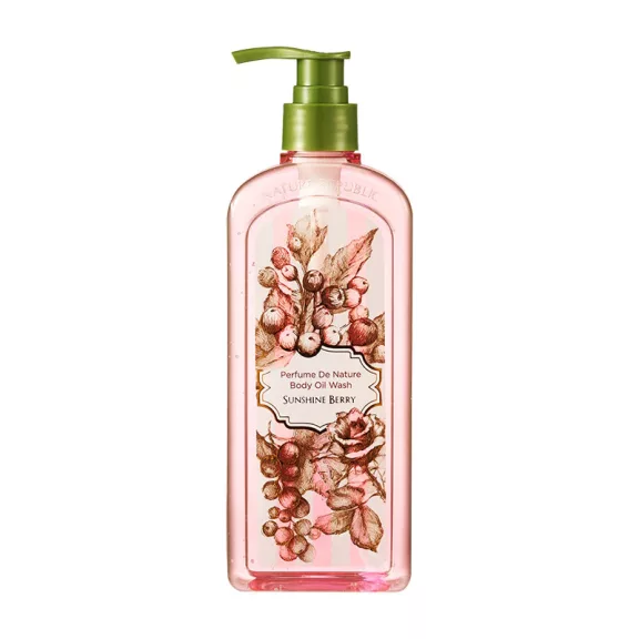 NATURE REPUBLIC Perfume De Nature hidratáló tusfürdő növényi olajokkal - Sunshine Berry NATURE REPUBLIC Perfume De Nature hidratáló tusfürdő növényi olajokkal - Sunshine Berry