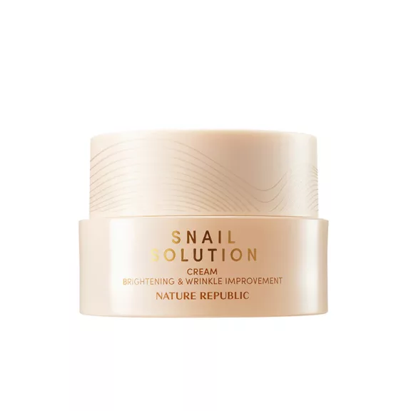 NATURE REPUBLIC Snail Solution öregedésgátló krém csiganyál kivonattal
