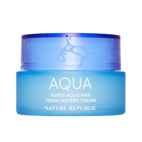 NATURE REPUBLIC Super Aqua Max hidratáló krém kristálytiszta tengervízzel zsíros bőrre