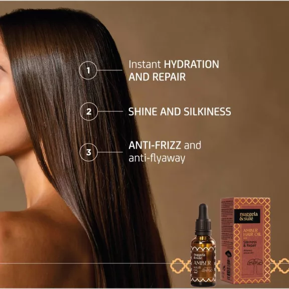 NUGGELA & SULÉ Amber hajregeneráló olaj 30 ml