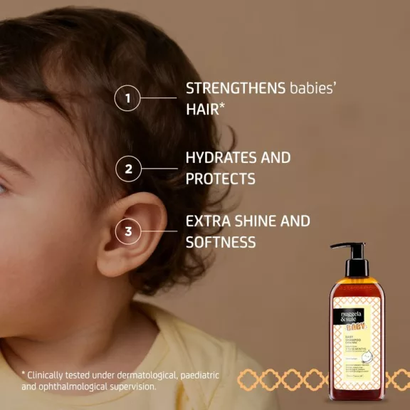 NUGGELA & SULÉ Baby sampon 3-36 hónapos kor 250 ml