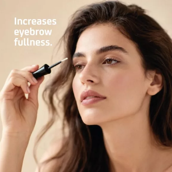 NUGGELA & SULÉ Brow Serum szemöldök dúsító, helyreállító szérum kefével, 5 ml