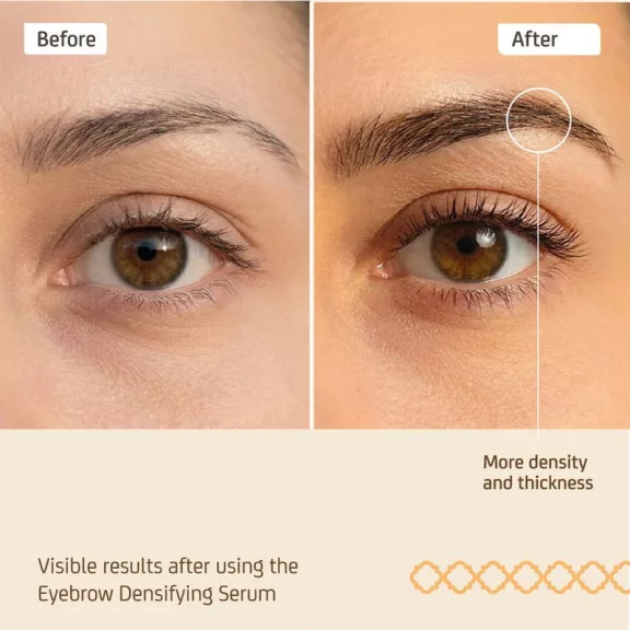 NUGGELA & SULÉ Brow Serum szemöldök dúsító, helyreállító szérum kefével, 5 ml