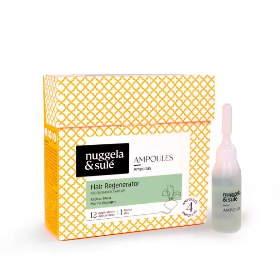 NUGGELA & SULÉ hajregeneráló ampulla elvékonyodott hajra 10 ml (1 hetes kúra) NUGGELA & SULÉ hajregeneráló ampulla elvékonyodott hajra 10 ml (1 hetes kúra)