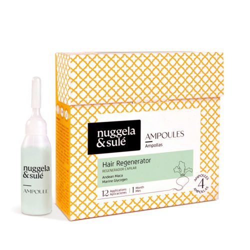 NUGGELA & SULÉ hajregeneráló ampulla elvékonyodott hajra 4 x 10 ml