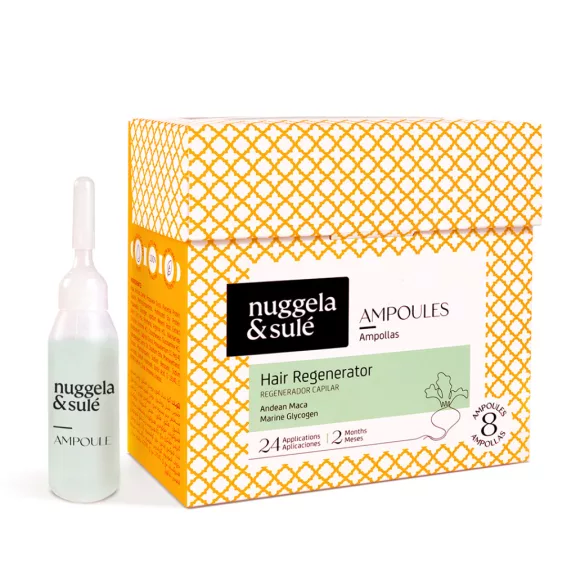NUGGELA & SULÉ hajregeneráló ampulla elvékonyodott hajra 8 x 10 ml (2 hónapos kúra) NUGGELA & SULÉ hajregeneráló ampulla elvékonyodott hajra 8 x 10 ml (2 hónapos kúra)