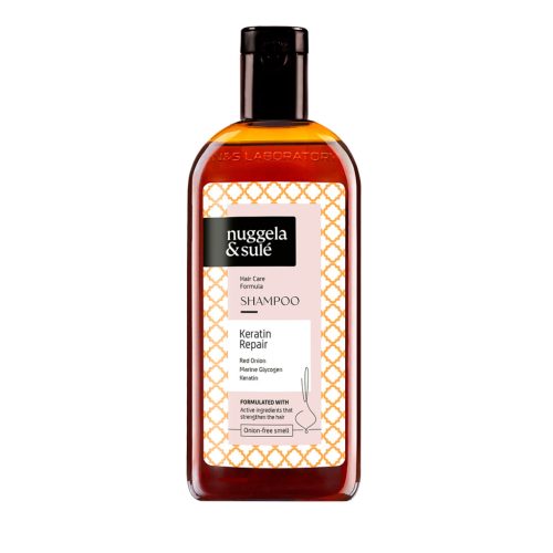 NUGGELA & SULÉ keratin-visszapótló sampon elgyengült, sérült hajra 250 ml