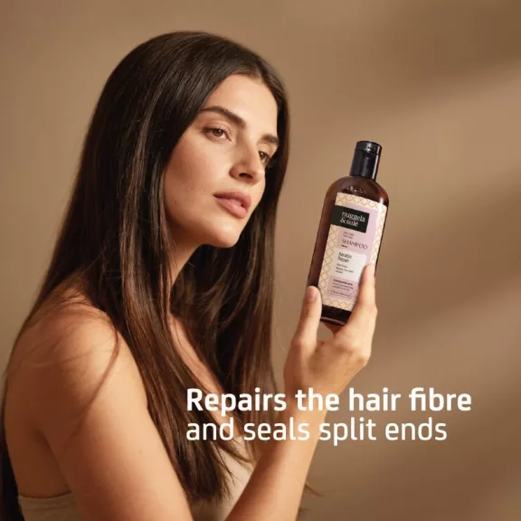 NUGGELA & SULÉ keratin-visszapótló sampon sérült hajra, 250 ml