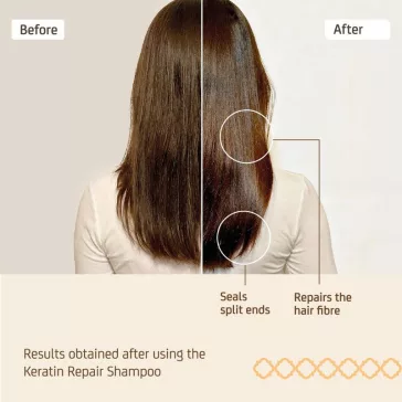  NUGGELA & SULÉ keratin-visszapótló sampon elgyengült, sérült hajra 250 ml