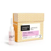 NUGGELA & SULÉ keratin-visszapótló ampulla sérült hajra 4 x 10 ml (1 hónapos kúra)