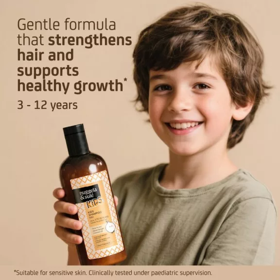 NUGGELA & SULÉ Kids gyengéd sampon gyermekeknek 3-12 év 250 ml NUGGELA & SULÉ Kids gyengéd sampon gyermekeknek 3-12 év 250 ml