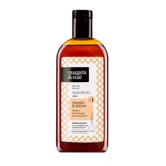 NUGGELA & SULÉ Nº1 hajerősítő és volumennövelő sampon minden hajtípusra 250 ml