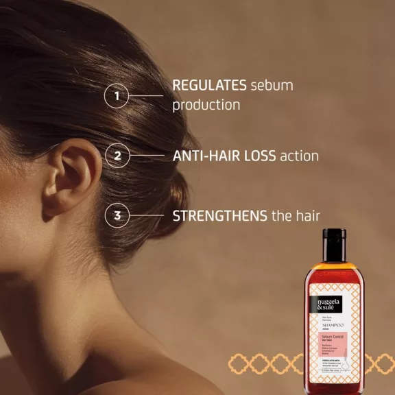 NUGGELA & SULÉ Sebum Control faggyúszabályzó sampon zsíros hajra, 250 ml