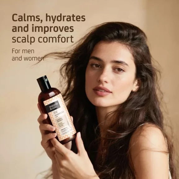 NUGGELA & SULÉ Soothing fejbőrápoló sampon érzékeny fejbőrre, 250 ml NUGGELA & SULÉ Soothing fejbőrápoló sampon érzékeny fejbőrre, 250 ml
