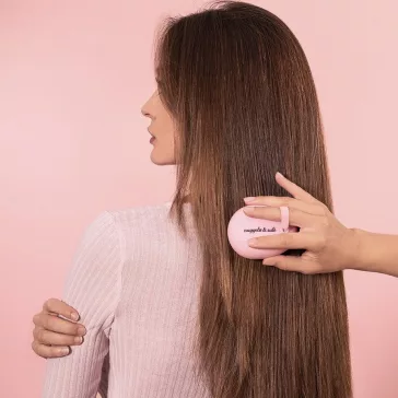 NUGGELA & SULÉ Tangle Tamer hajkefe - Grapefruit Pink