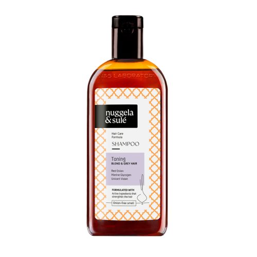 NUGGELA & SULÉ színhelyreállító sampon szőke és ősz hajra 250 ml