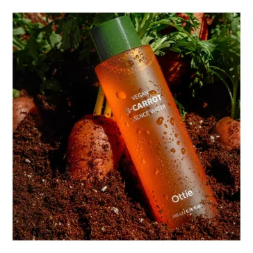  OTTIE Vegan Beta-Carrot vegán bőrhelyreállító esszencia sárgarépa kivonattal - közeli lejárat