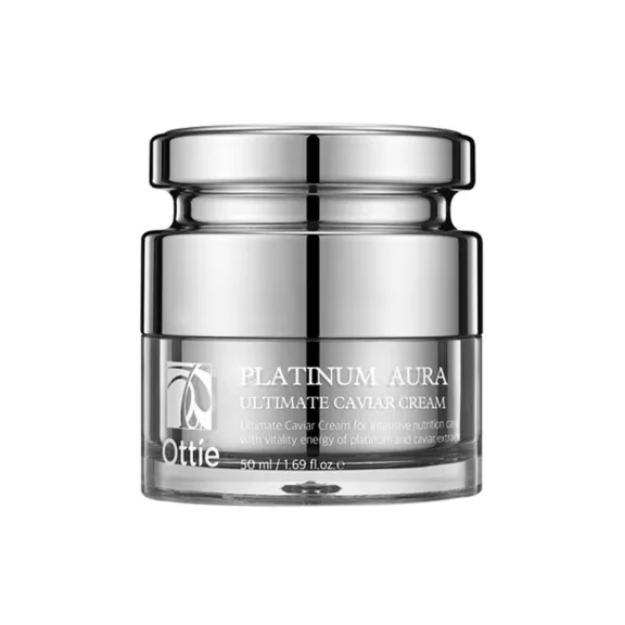 OTTIE Platinum Aura Ultimate kapszulás öregedésgátló krém platinával és kaviár kivonattal OTTIE Platinum Aura Ultimate kapszulás öregedésgátló krém platinával és kaviár kivonattal