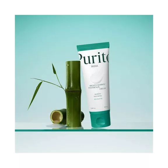 PURITO Mighty Bamboo Panthenol hidratáló krém bambusz kivonattal és panthenollal PURITO Mighty Bamboo Panthenol hidratáló krém bambusz kivonattal és panthenollal