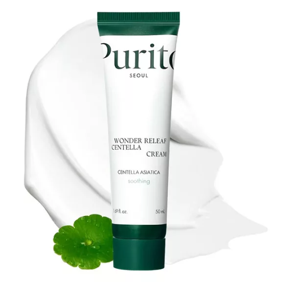 PURITO Wonder Releaf nyugtató és bőrregeneráló krém Centella Asiatica kivonattal PURITO Wonder Releaf nyugtató és bőrregeneráló krém Centella Asiatica kivonattal