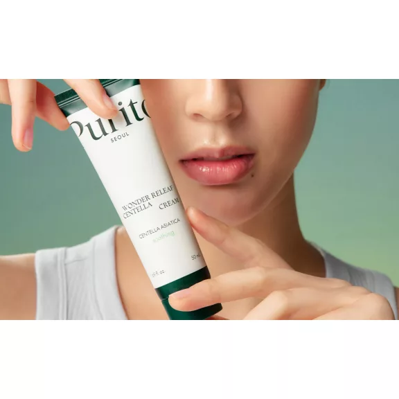 PURITO Wonder Releaf nyugtató és bőrregeneráló krém Centella Asiatica kivonattal PURITO Wonder Releaf nyugtató és bőrregeneráló krém Centella Asiatica kivonattal