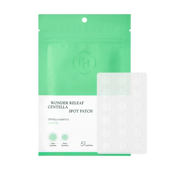 PURITO Wonder Releaf bőrnyugtató tapasz Centella Asiatica kivonattal pattanásos bőrre (51 darab tapasz) PURITO Wonder Releaf bőrnyugtató tapasz Centella Asiatica kivonattal pattanásos bőrre (51 darab tapasz)