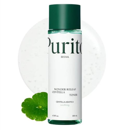 PURITO Wonder Releaf nyugtató és bőrgyógyító tonik Centella Asiatica kivonattal