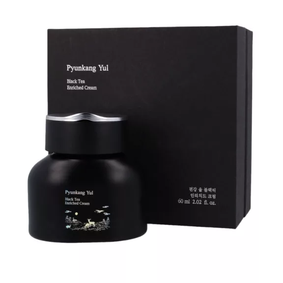 PYUNKANG YUL Black Tea öregedésgátló és bőrerősítő krém fermentált fekete tea kivonattal