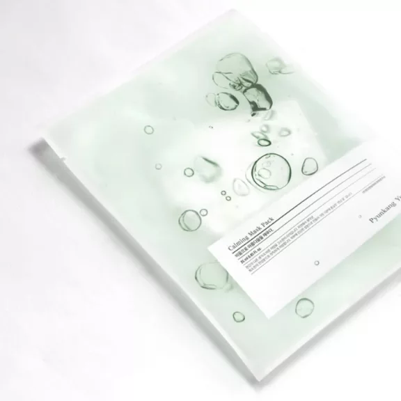 PYUNKANG YUL Calming nyugtató és hidratáló maszk Centella Asiatica kivonattal PYUNKANG YUL Calming nyugtató és hidratáló maszk Centella Asiatica kivonattal