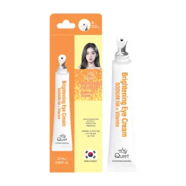   QURET Brightening bőrvilágosító és ránctalanító szemkörnyékápoló krém hialuronsavval és vitaminnal