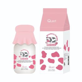   QURET Strawberry Collagen Milk hidratáló szérum eper kivonattal és kollagénnel