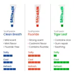 SALTRAIN Clean Breath prémium fluoridmentes fogkrém koreai szürke sóval 180g