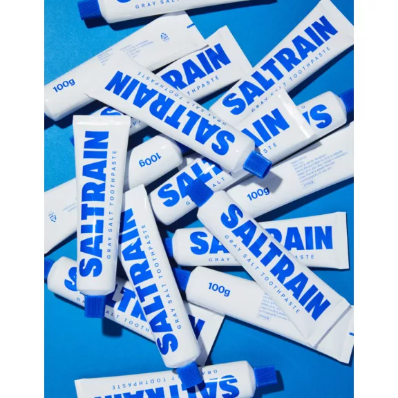 SALTRAIN Clean Breath prémium fluoridmentes fogkrém koreai szürke sóval 100g SALTRAIN Clean Breath prémium fluoridmentes fogkrém koreai szürke sóval 100g