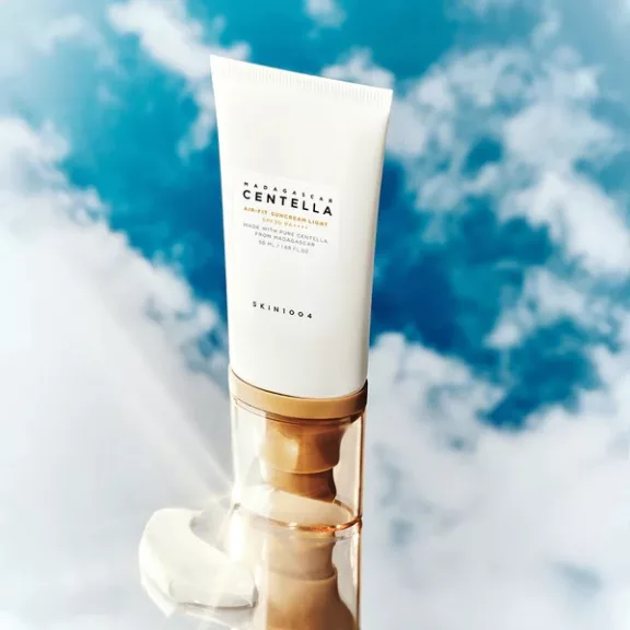 SKIN1004 Madagascar Centella Air-fit fényvédő krém Centella Asiatica kivonattal SPF30 PA++++