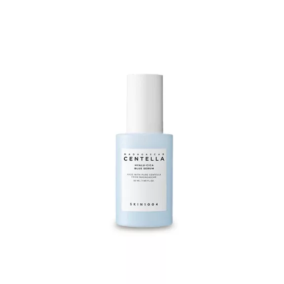 SKIN1004 Madagascar Centella Hyalu-Cica Blue öregedésgátló és hidratáló szérum 38% Centella Asiatica kivonattal és hyaluronsavval 50 ml