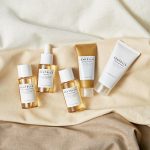 SKIN1004 Madagascar Centella bőrerősítő mini szett Centella Asiatica kivonattal (papírdoboz + arctisztító olaj + arctisztító hab + tonik + szérum + krém)