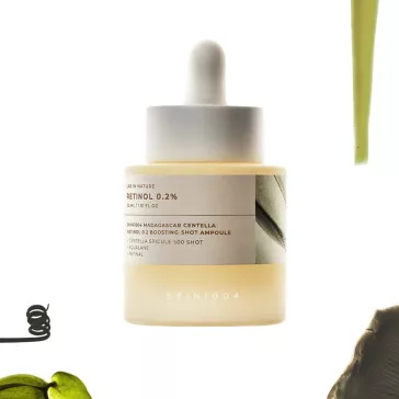   SKIN1004 Madagascar Centella feszesítő ampulla szérum retinollal és Centella Asiatica mikrotűkkel