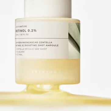   SKIN1004 Madagascar Centella feszesítő ampulla szérum retinollal és Centella Asiatica mikrotűkkel