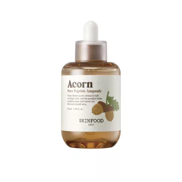   SKINFOOD Acorn Pore Peptide feszesítő és pórusszabályzó ampulla szérum makk kivonattal