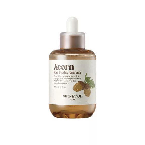 SKINFOOD Acorn Pore Peptide feszesítő és pórusszabályzó ampulla szérum makk kivonattal